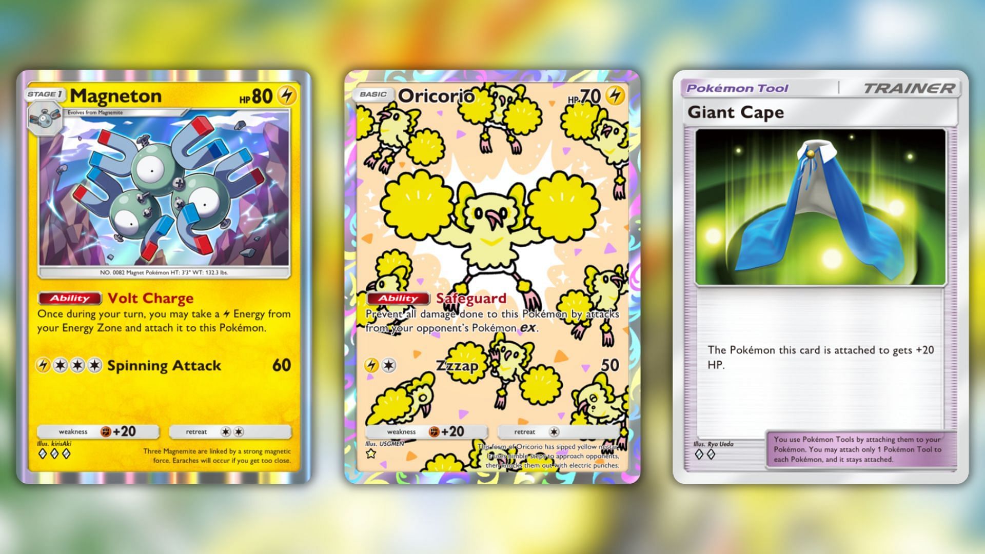 Best supporting cards in this deck (Image via The Pokemon Company)